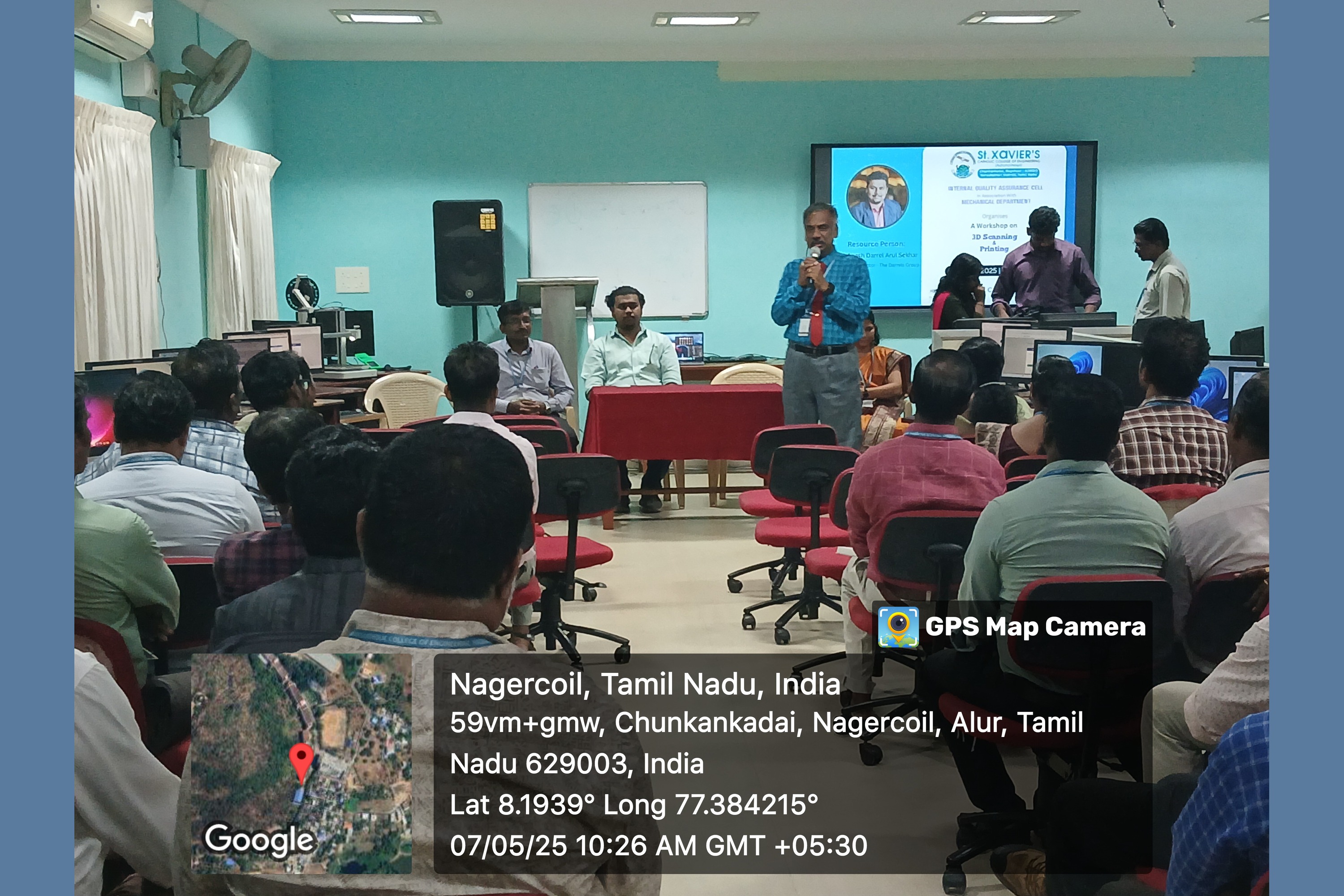  Workshop on Video Editing and Recording on 07-05-2025